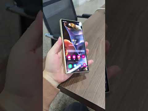 Samsung Galaxy Z Fold Special Edition W25 Unboxing Gorgeous Look #kashitack #viralvideo #unboxing