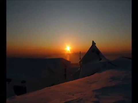 2011/12/31 伊吹山　山頂からの夕焼け