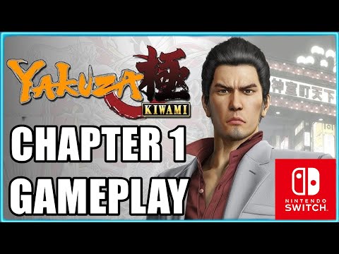 Yakuza Kiwami Chapter 1 Full Gameplay Walkthrough | Nintendo Switch