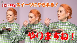 SHELLY、プラントベースの濃厚テリーヌを試食して「やりますね！」大絶賛！　『ウェルビーンズ』新商品発表会