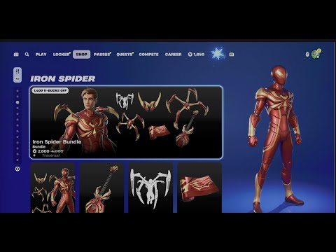 Fortnite Giveaway Day | Gifting Iron Spider Bundle Right NOW