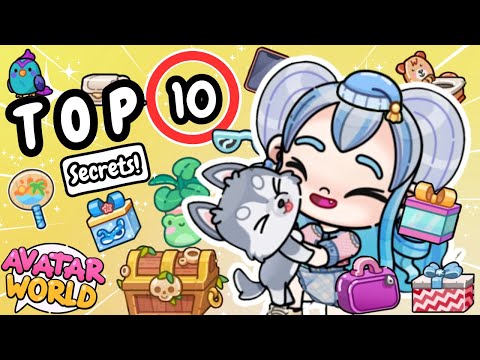 TOP 10 SECRETS IN AVATAR WORLD!! 🤩 INCREDIBLE! ⭐