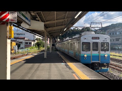 伊豆急8000系 TA2編成 普通熱海行き 入線シーン@伊東駅