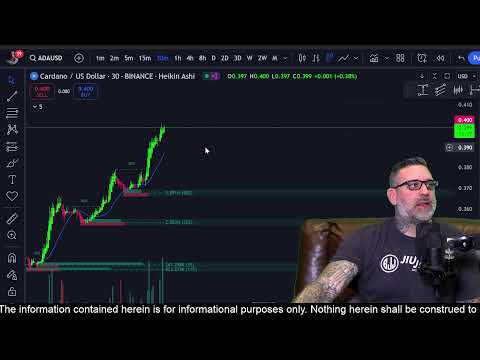 LIVE - Cardano Pumping to Number 9