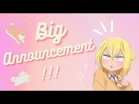 First YT stream with a BIG ANNOUNCEMENT!!