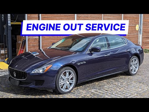 Fixing This 187k Mile Maserati Quattroporte GTS is a Nightmare - PT3