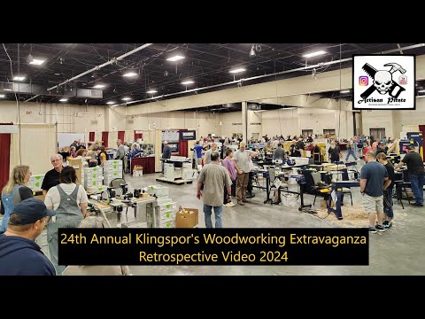 24th Annual Klingspor's Woodworking Extravaganza, Retrospective Video 2024