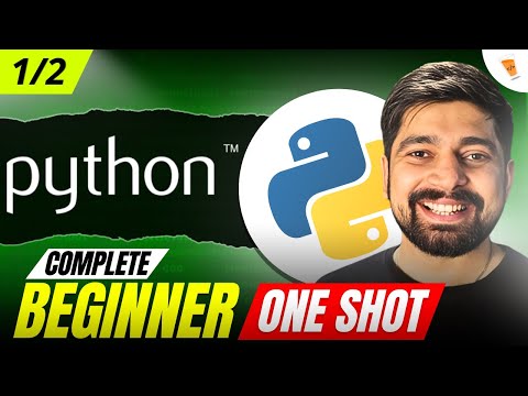 Complete Python for beginners in Hindi - Part 1