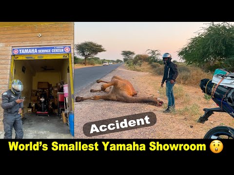 😱R15 V3 Serviced @ Smallest Yamaha Showroom In Rajastan | EP-15 | All India Ride | #rws