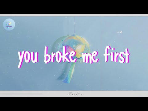 Tate McRae - you broke me first (Lyric Video)