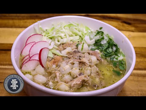 Pozole Verde de Pollo - Mexican Food - Instant Pot Recipes