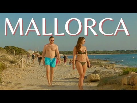 Beach walk | Platja des Trenc | Mallorca MAJORCA | Spain 4K Edited