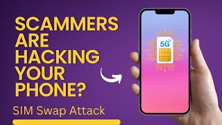 Scammers are hacking your phone? 📲👿 SIM Swap Attack!!    #shorts  #scamalert #simswap