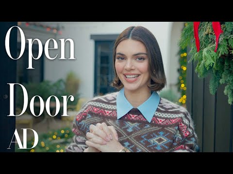 Inside Kendall Jenner’s Home at Christmas | Open Door | Architectural Digest