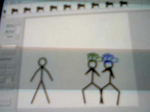 My first stick figure animation