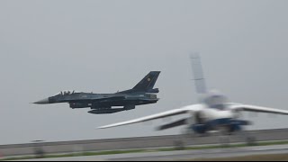 築城F-2が魅せた!! 地を這うローパスからのハイレートクライム 米海兵隊岩国基地フレンドシップデー2015 High speed low pass & high rate climb