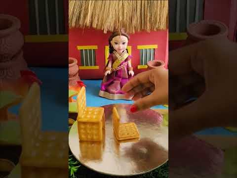 Miniature Edible Chairs with Table 🪑 / Mini Foods