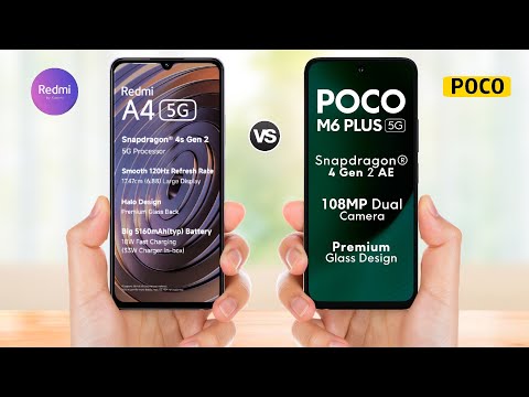 Redmi A4 5g vs Poco M6 Plus 5g || Full Comparison