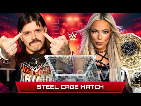 WWE 2K24 • Steel Cage Match - Dominik Mysterio VS Liv Morgan | WWE