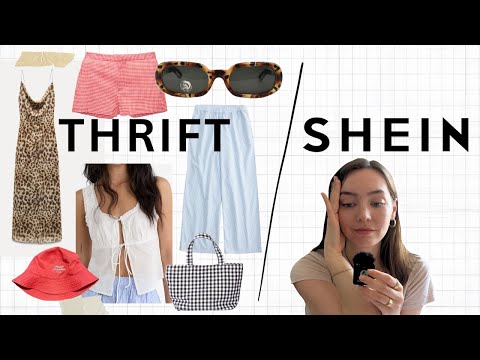 i went online thrifting with a Shein budget