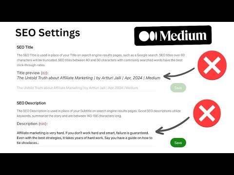 Medium SEO Settings | The Secret to More Reads?