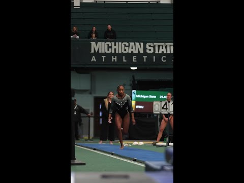 Nikki Smith Vault Routine vs. Western Michigan | Michigan State Women's Gymnastics