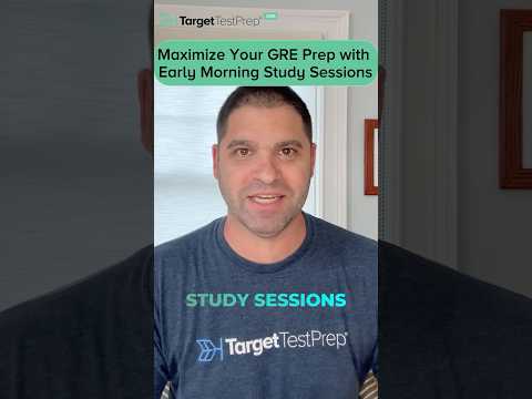 Get Ahead With Early Morning GRE Study Sessions 🌞 | #GMAT | #Shorts