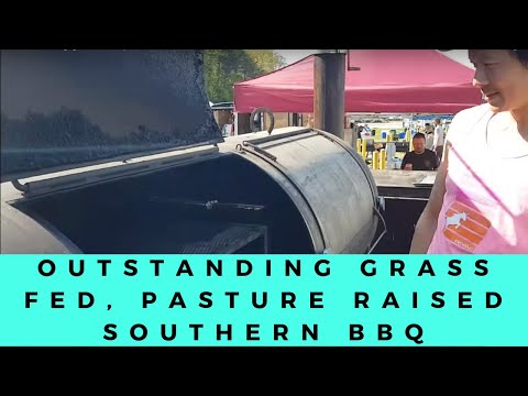 Outstanding grass fed, pasture raised BBQ in Ashville NC