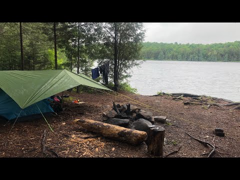 Western uplands Trail backpacking Algonquin