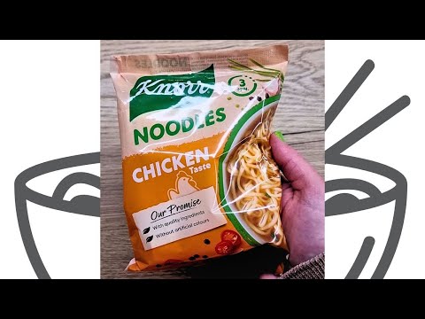 Knorr chicken taste noodle soup