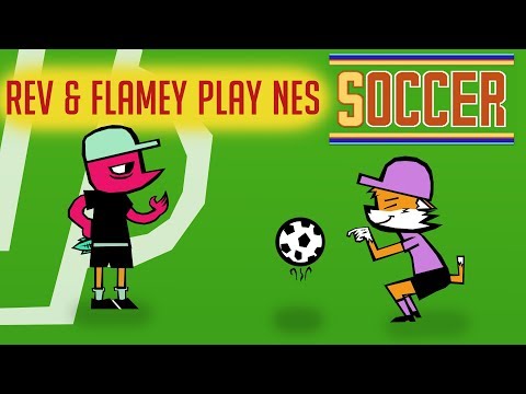 NES Soccer W/ Rev & Flamey