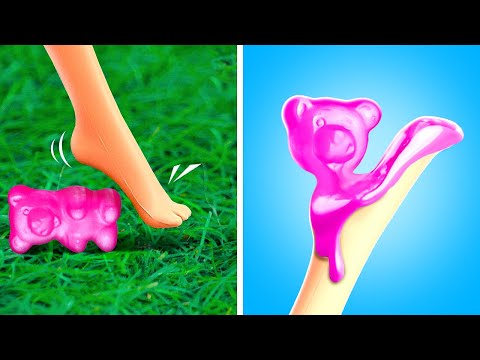 STUNNING Crafts with Mr. Maker💖How To Make Glittery Doll Crafts &EASY DIY Ideas by Imagine PlayWorld