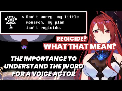 To do her best at voice acting, Elisabeth needs to know how to pronounce the word and understand it.