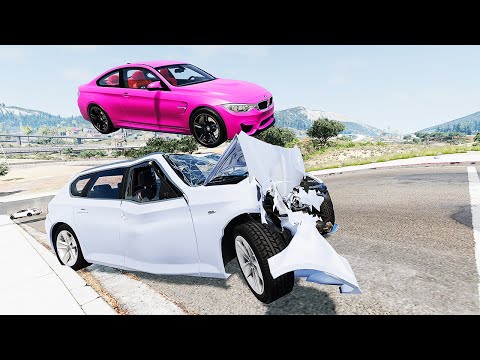 Cars VS Traffic Accident #13 High Speed Cars Crashes - BeamNG Drive