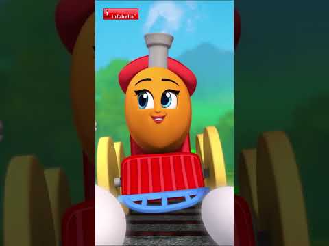 Baruthide Railu Chiku buku Railu - Train Song | Kannada Rhymes & songs | Infobells #kannadarhymes