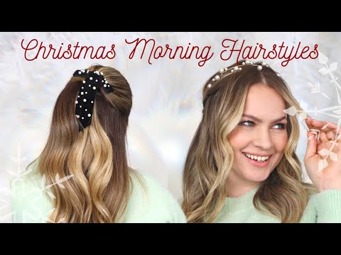 Christmas Morning Hairstyles 2021!! - KayleyMelissa