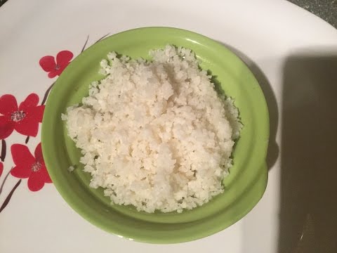 Paleo diet cauliflower rice recipe in Tamil