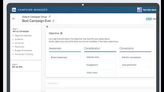 Introducing Objective Based Advertising from LinkedIn Marketing Solutions