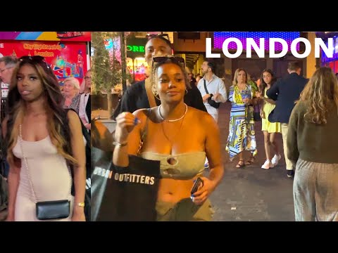 London Midweek Nightlife District 🇬🇧 London Night Walk