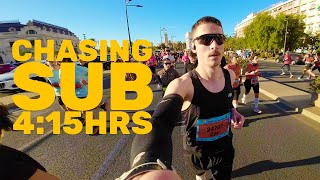 Bonking HARD at Valencia Marathon (chasing Sub 4:15)