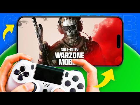 How to PLAY Warzone Mobile with Controller 🎮 (PS5 & Xbox)