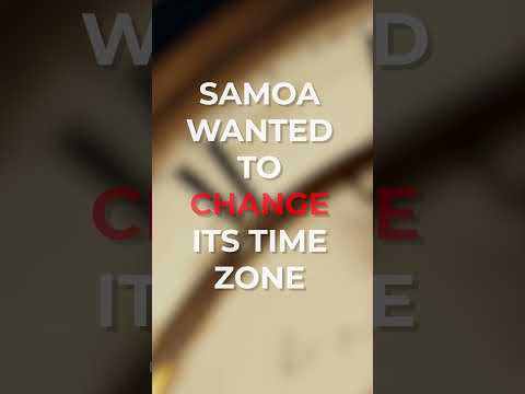 How Samoa skipped a whole day