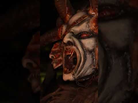 The horned figure of Krampus takes over Germany's Bavarian village of Kiefersfelden once a year