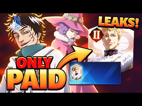 YIKES! *NEW* JULIUS SKILL PAGE IS *PAID ONLY* ON GLB - RHYA CONFIRMED! | Black Clover Mobile