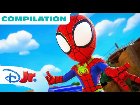 Marvel's Spidey and his Amazing Friends🕸️| Season 3 Halfway Highlights Compilation | @disneyjr