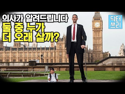 키 작은 사람이 오래 사나? - 키가 큰게 좋을까? (키와 수명의 관계)