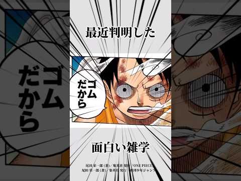 最近分かったワンピースの面白い雑学#ワンピース #onepiece #雑学