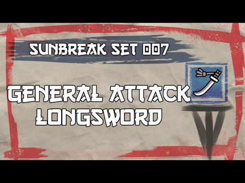 Sunbreak Custom Set 007 - General Attack Longsword