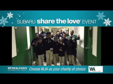 2016 Stohlman Subaru of Tysons #ShareTheLove with Washington Jesuit Academy