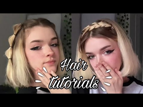 10 Cute Easy Hairstyles for your Short Hair | Hair Tutorials Step by Step | Boss Beauty